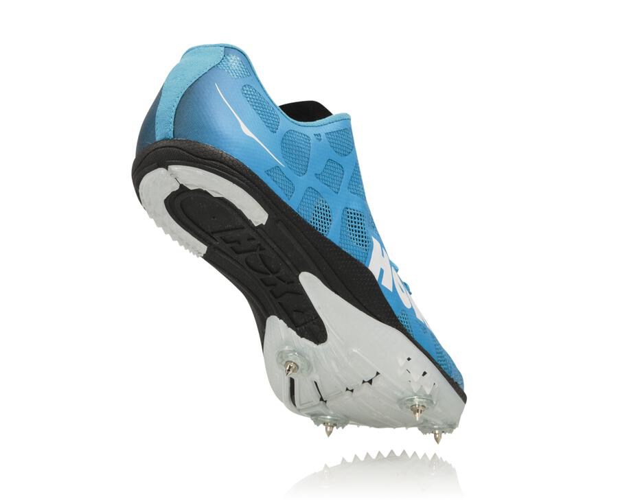 Spikes Atletismo Hoka One One Feminino Azuis/Branco - Rocket X - 807-RUXLQD